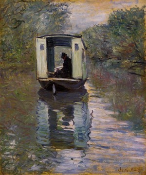 Le Studio Bateau Claude Monet Peinture à l'huile